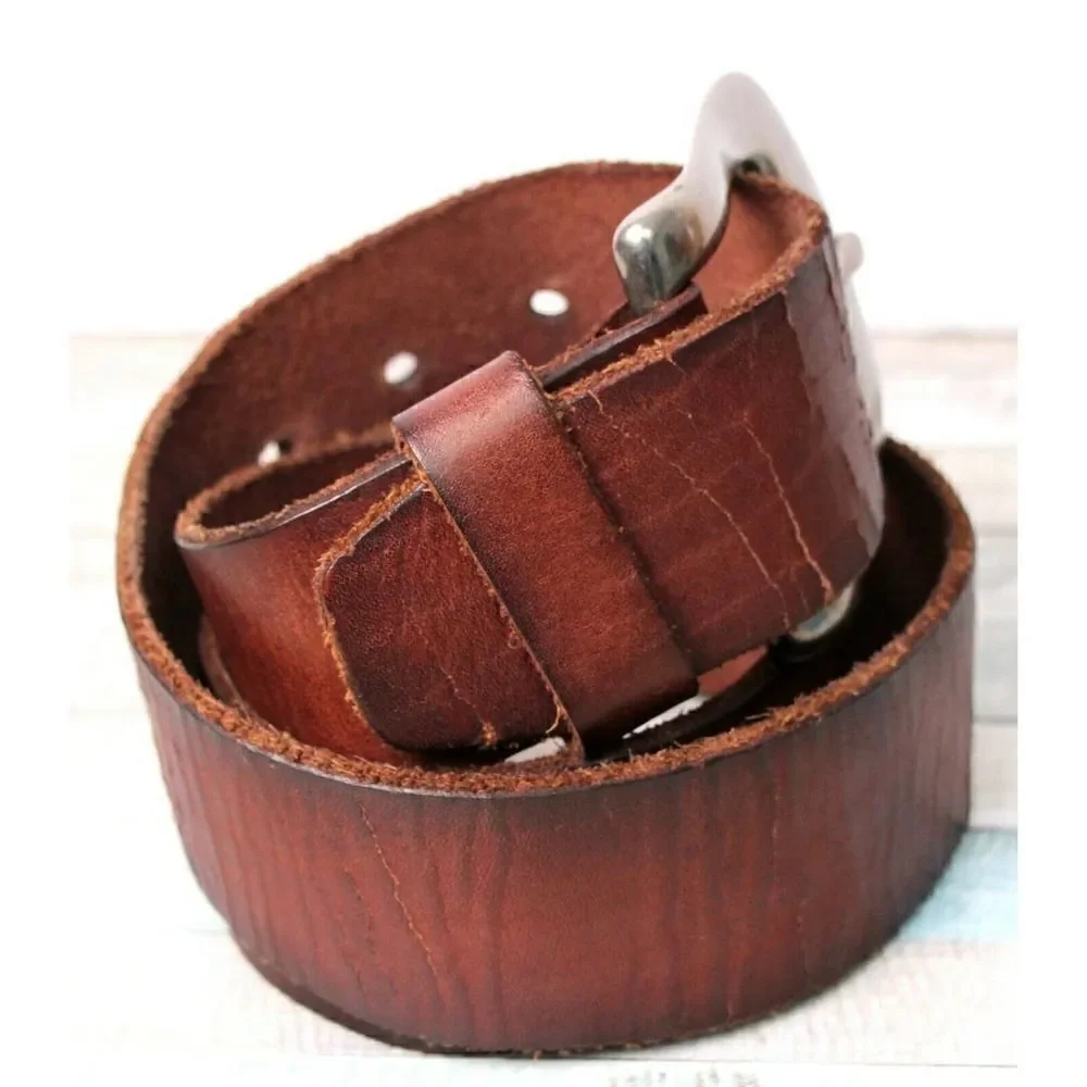 Lucky Brand BROWN GENUINE LEATHER 1 5/8